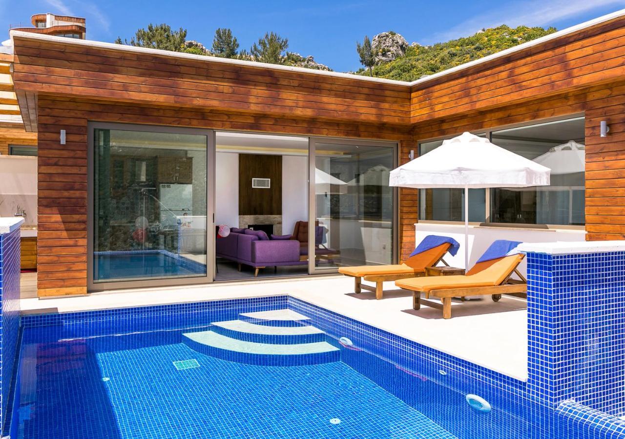 Villa Bella 1 Sleeps 2 Honeymoon Isolated Infinity&Heated Pool Uzumlu  Esterno foto