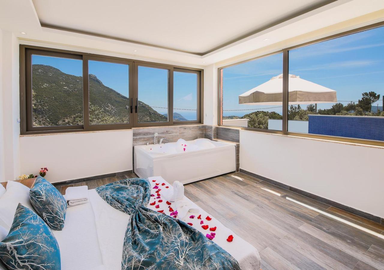 Villa Bella 1 Sleeps 2 Honeymoon Isolated Infinity&Heated Pool Uzumlu  Esterno foto