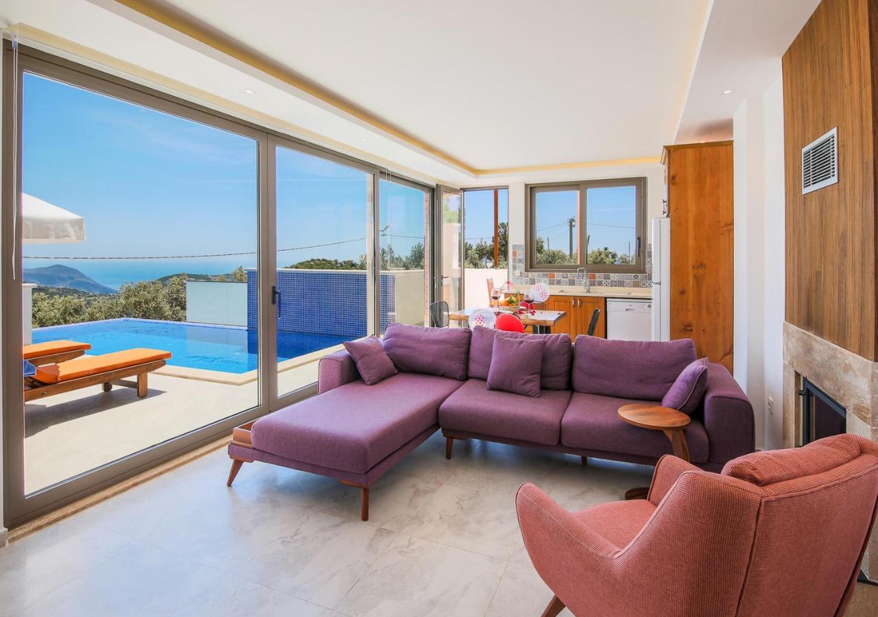 Villa Bella 1 Sleeps 2 Honeymoon Isolated Infinity&Heated Pool Uzumlu  Esterno foto